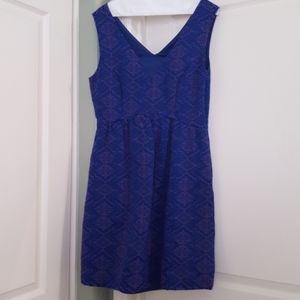 Anthropolgie Maeve blue dress